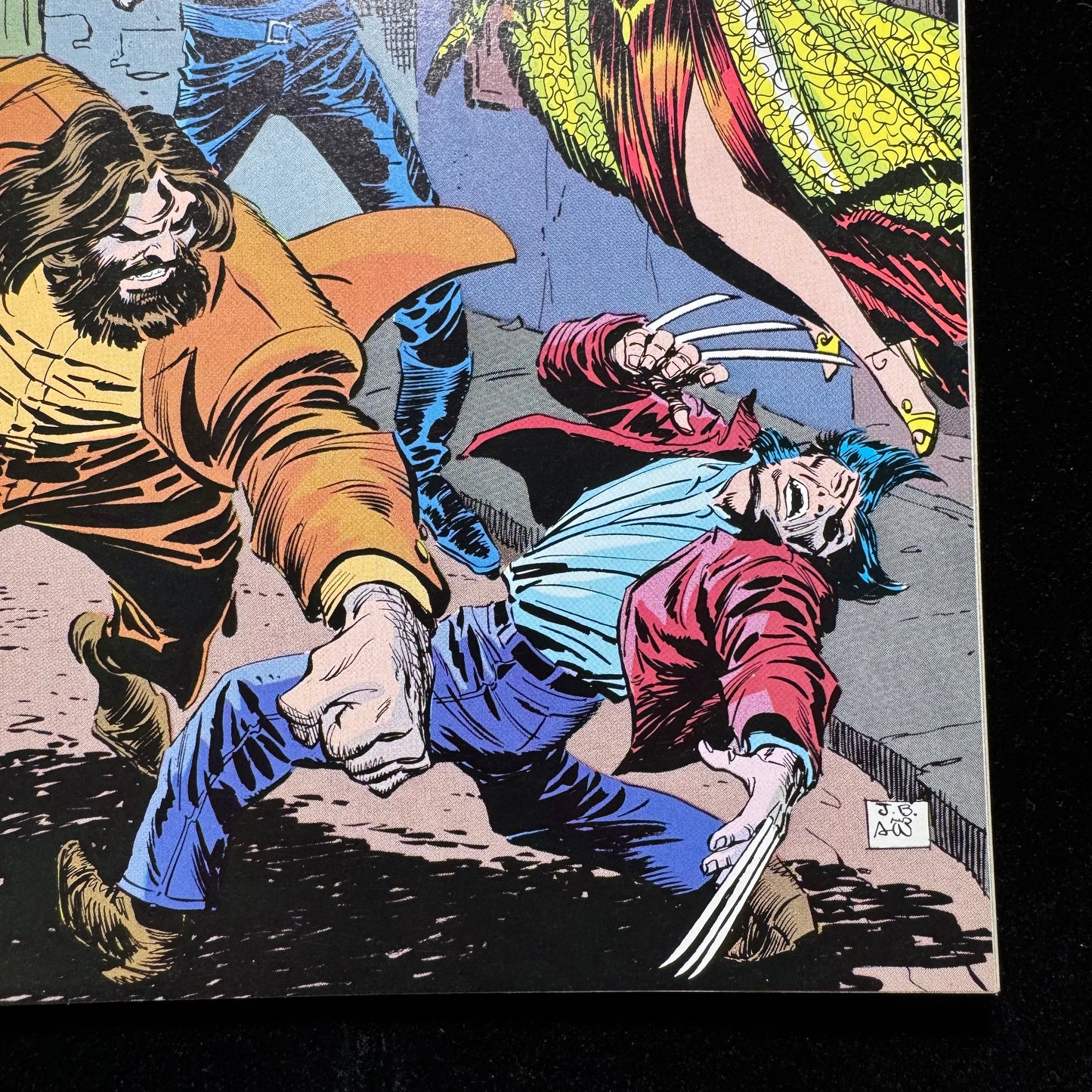 Wolverine 4 - 1st Appearance Of Bloodscream - Copper Age Marvel Comics 1989