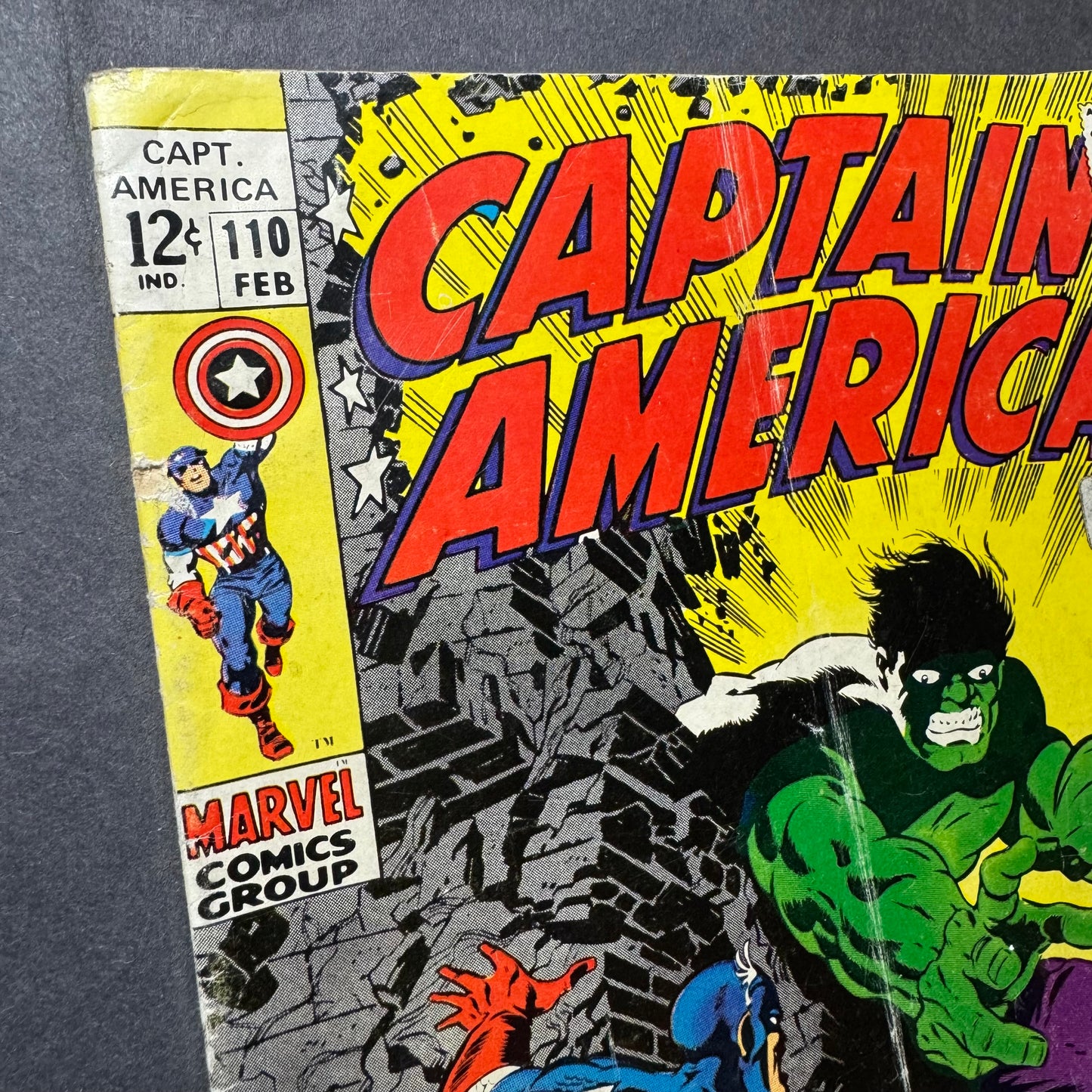 Captain America 110/ Silver Age Marvel Comics 1969