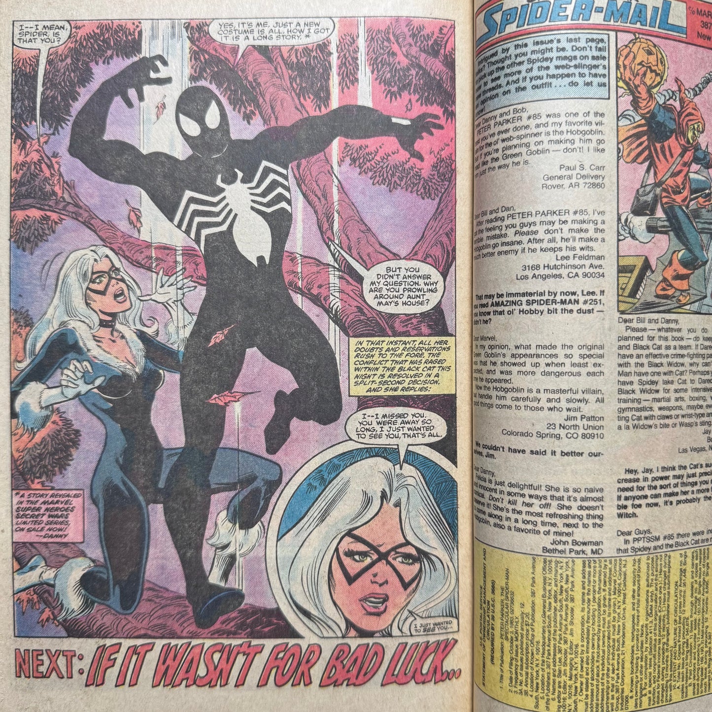 Spectacular Spider-Man 90 - 2nd App Black Suit - Copper Age Marvel Comics 1984