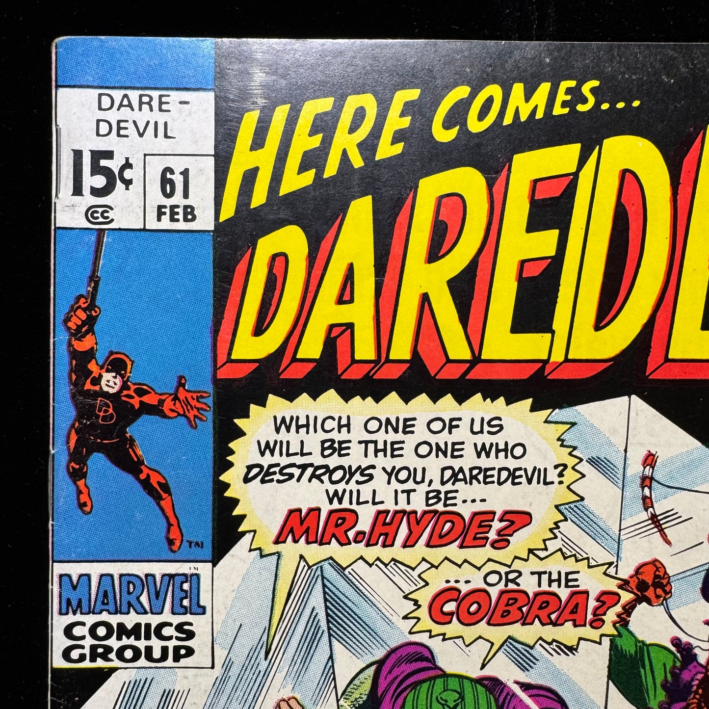 Daredevil 61 - Silver Age Marvel Comics 1969