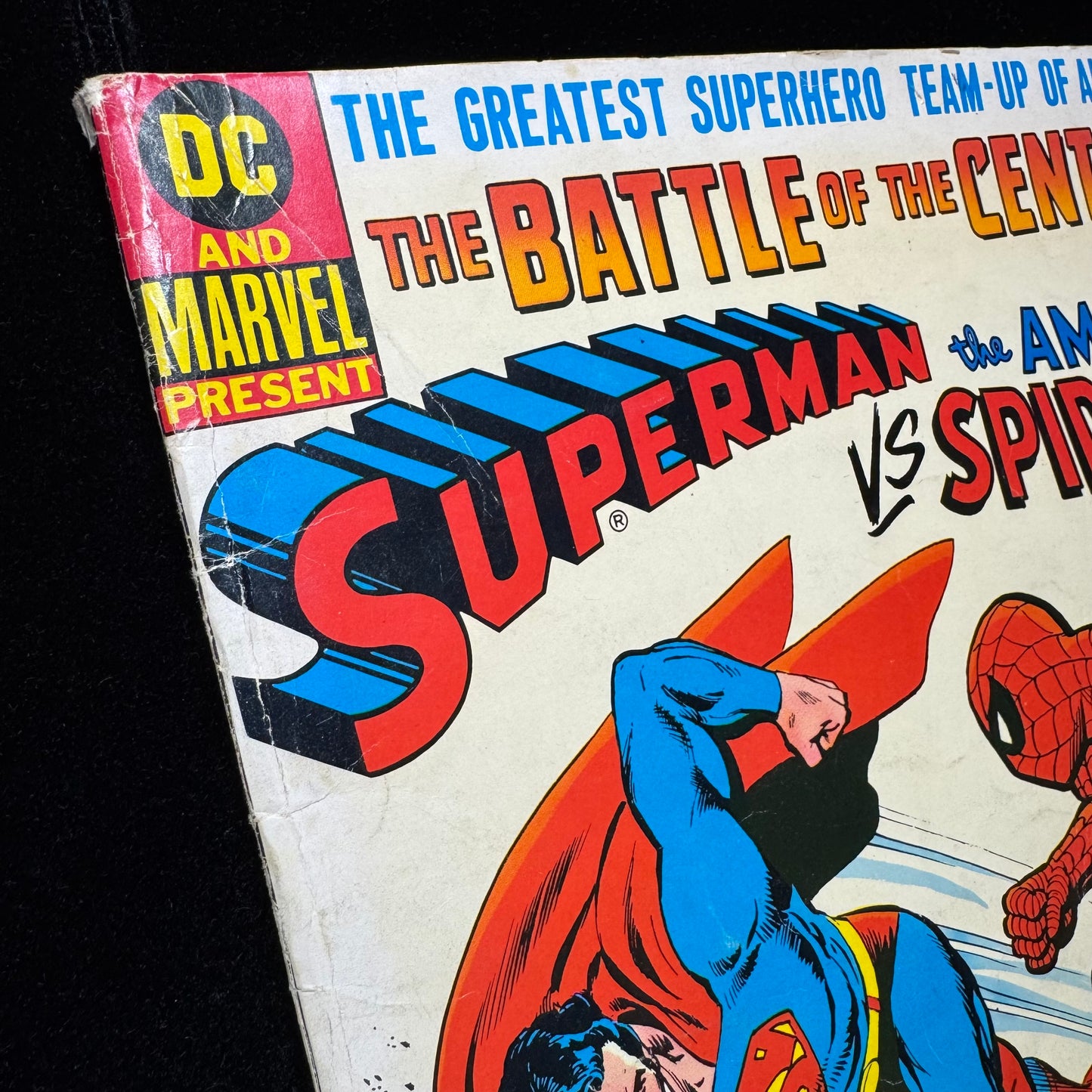 Superman Vs The Amazing Spider-Man 1 - Bronze Age Marvel/DC Comics 1976