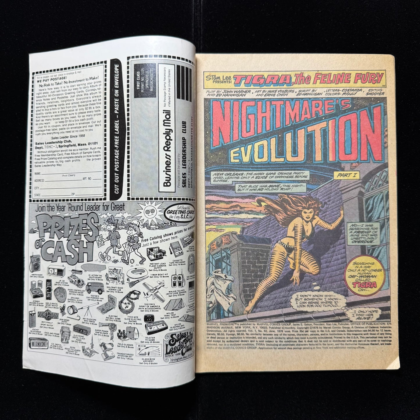 Marvel Premiere 42 - Bronze Age Marvel Comics 1978