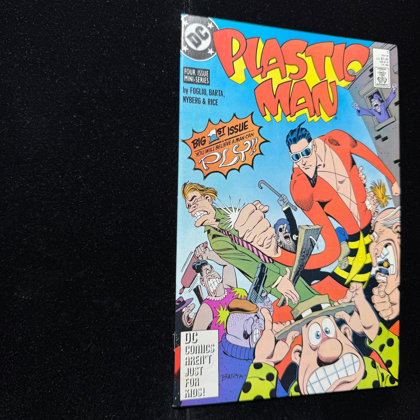 Plastic Man 1 - Copper Age Dc Comics 1988