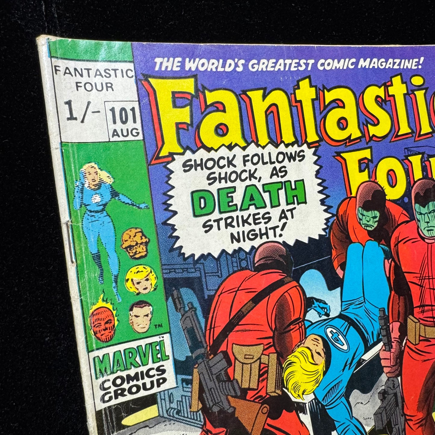 Fantastic Four 101 - Bronze Age Marvel Comics 1970