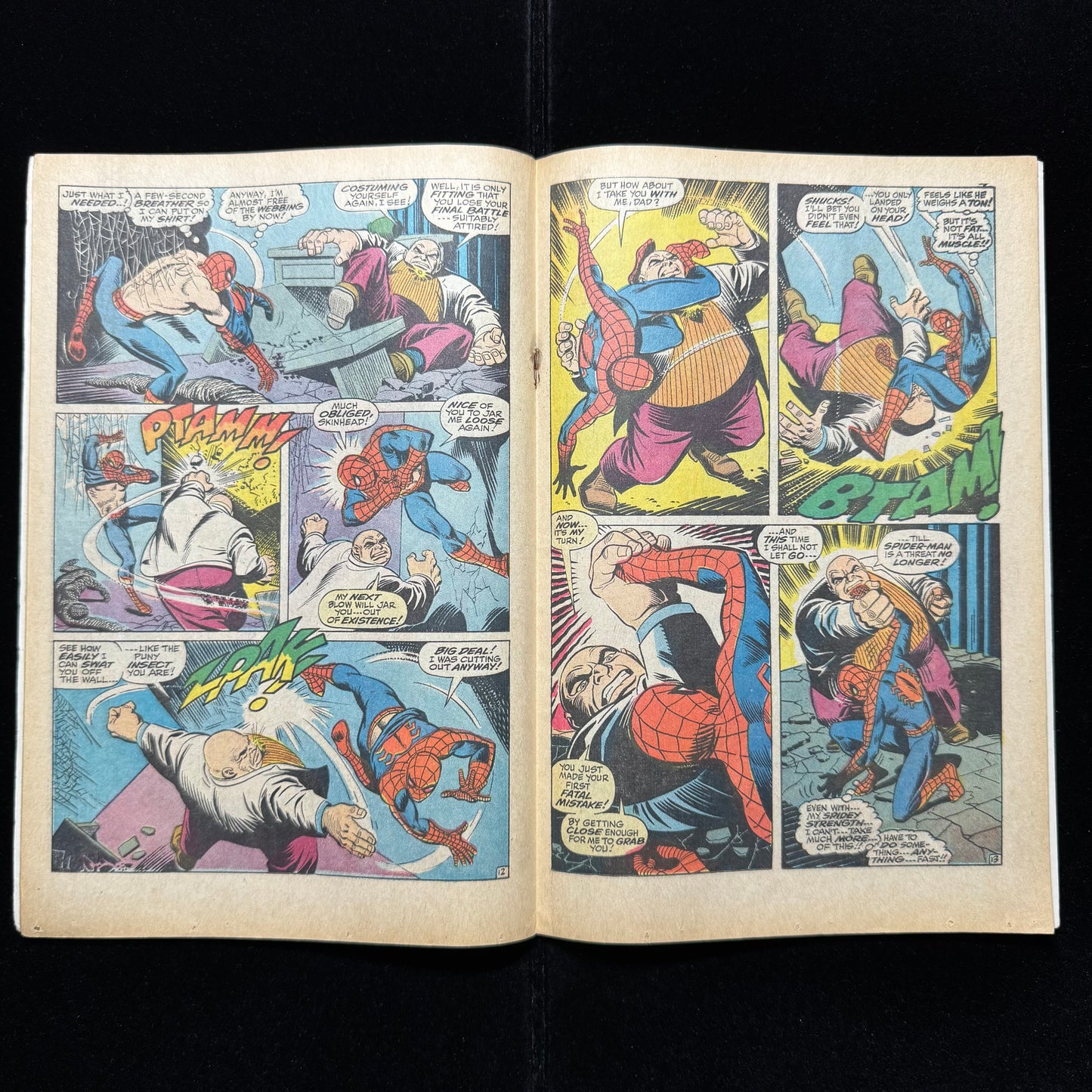 Amazing Spider-Man 69 - 1st Mention Of Vanessa Fisk - Silver Age Marvel 1969