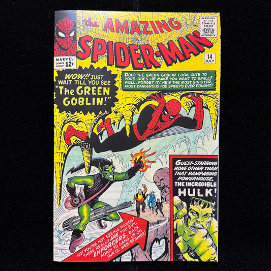 Amazing Spider-Man 14 - 1st App Of Green Goblin - Coverless - Silver Age Marvel Comics 1964