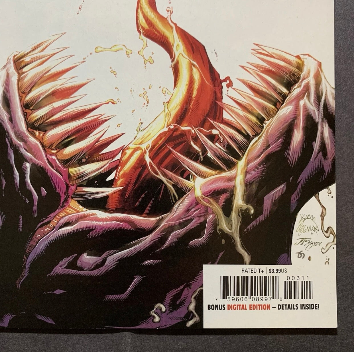 Venom 3/ Modern Age Marvel Comics 2018/ 1st Appearance Of Knull