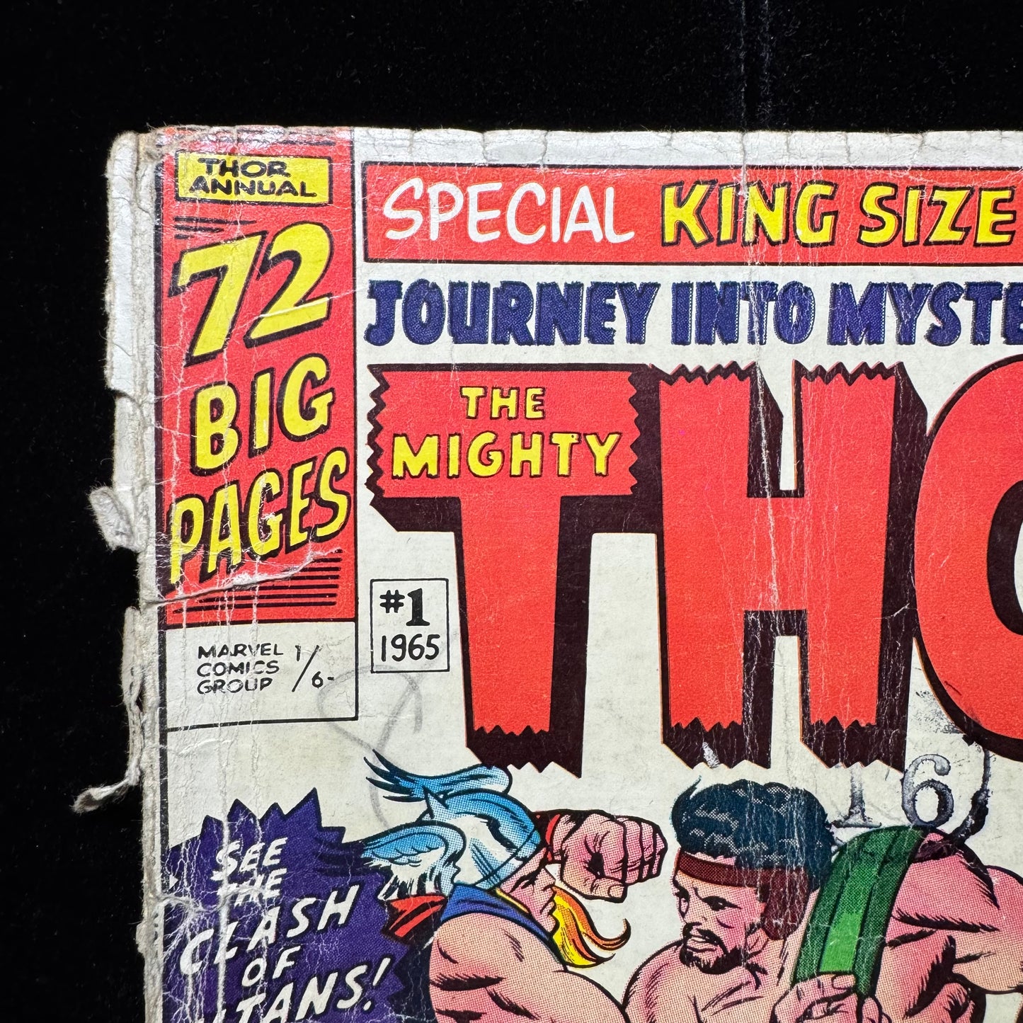 Journey Into Mystery Annual 1 - 1st App Of Hercules - Silver Age Marvel 1965