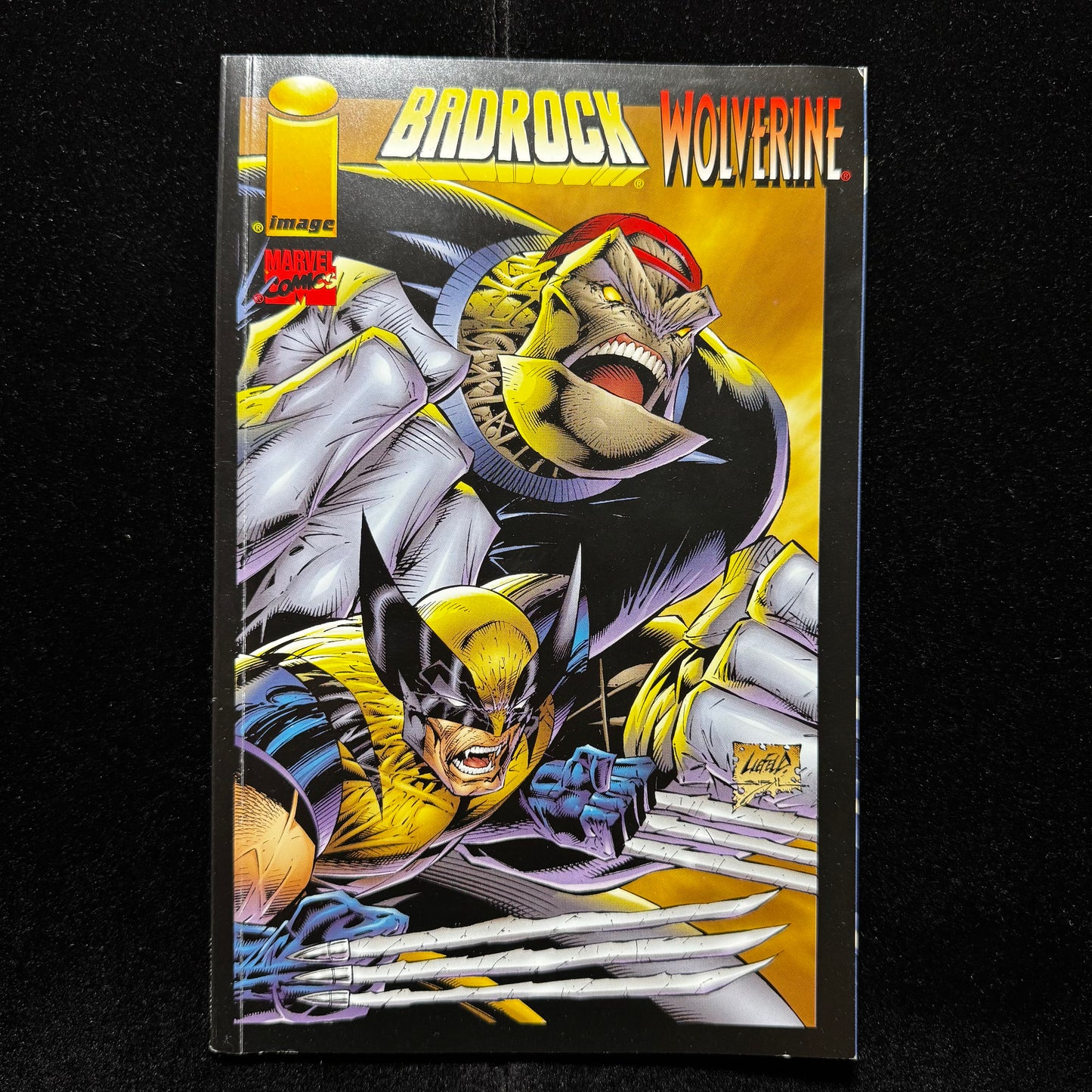 Badrock Wolverine 1 - Rob Liefeld Variant - Modern Age Image Comics 1996