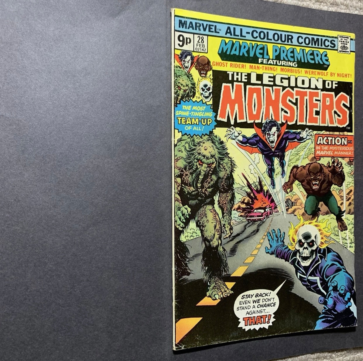 Marvel Premiere 28/ Bronze Age Marvel Comics 1976