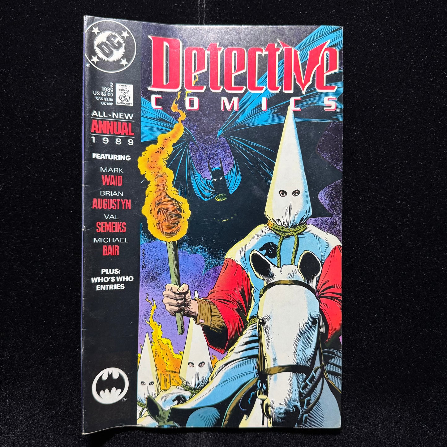 Detective Comics Annual 2 - Copper Age Dc Comics 1989