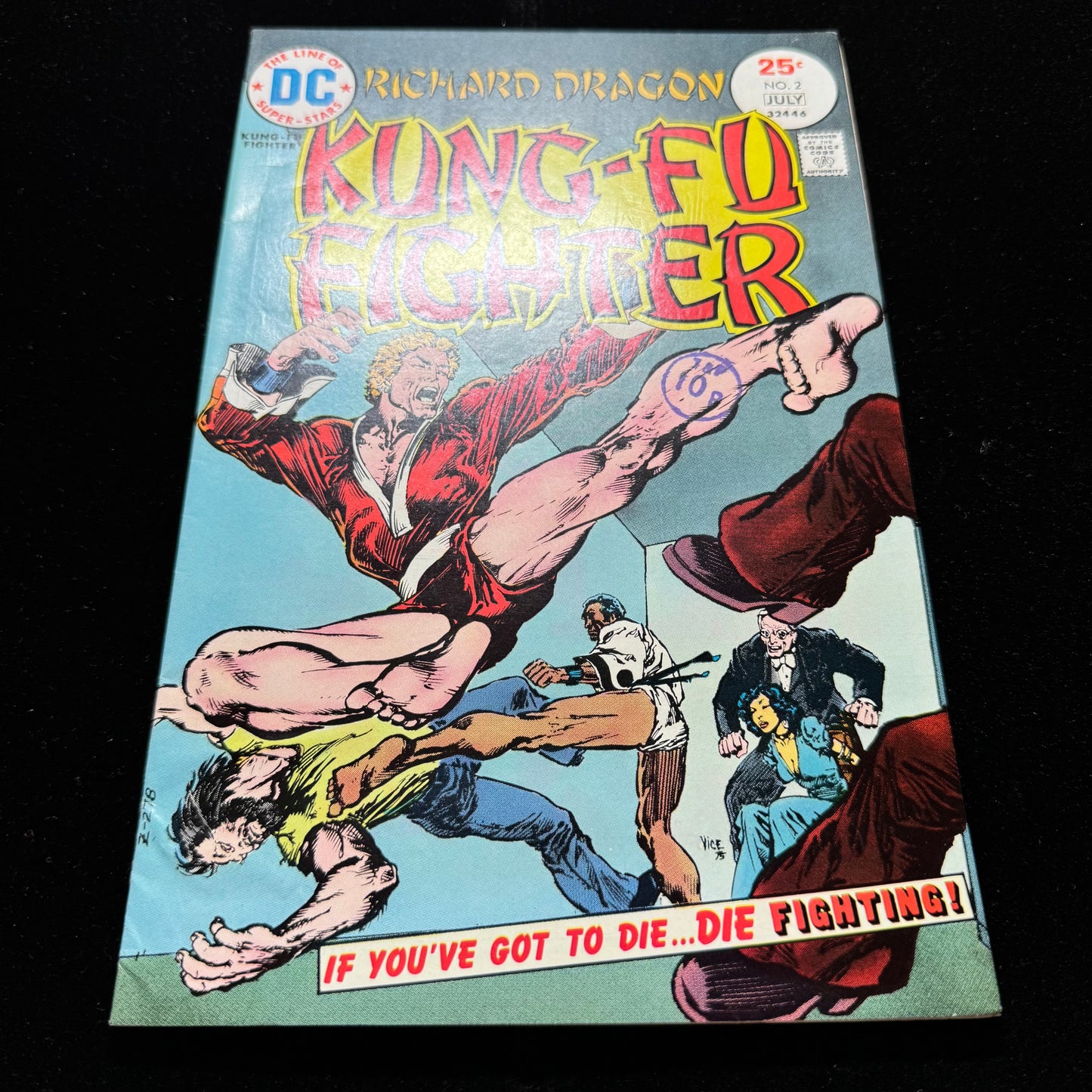 Richard Dragon’s Kung-Fu Fighter 2 - Bronze Age Dc Comics 1975