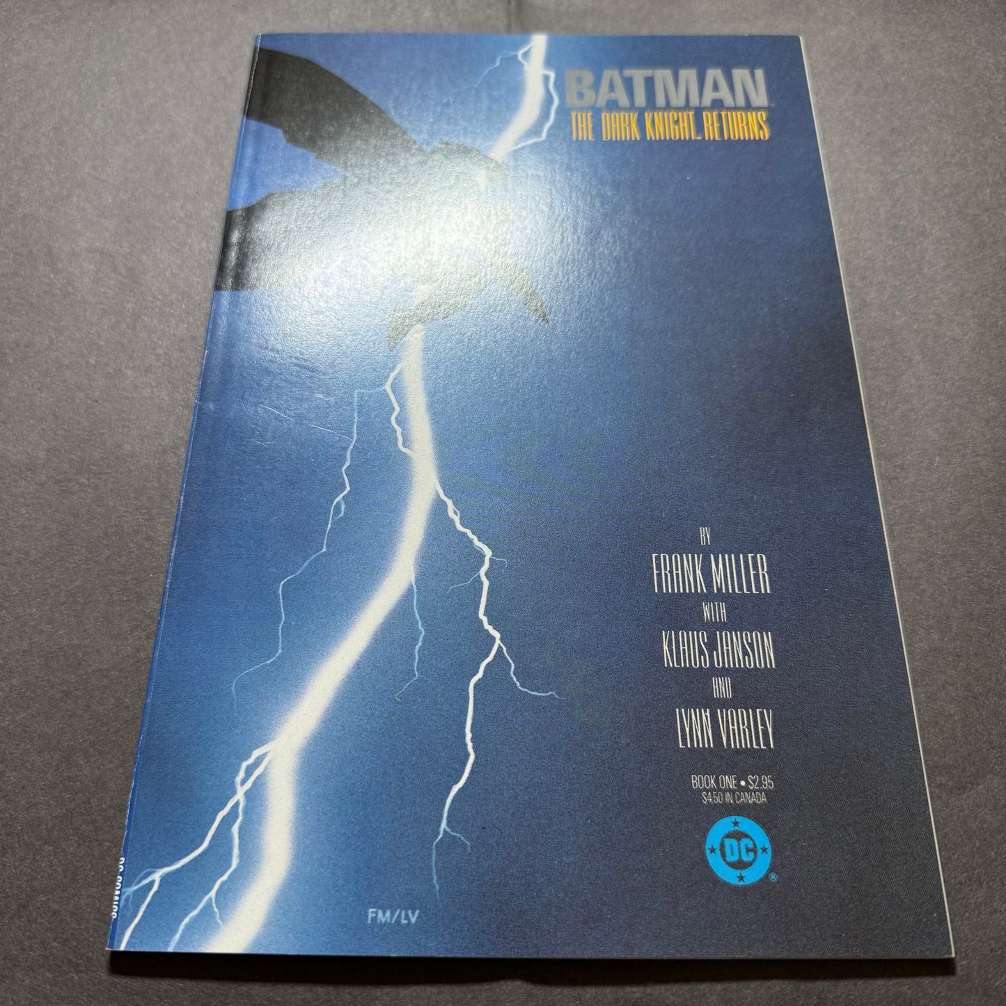 Batman: The Dark Knight Returns 1/ 1st Print/ Copper Age Dc Comics 1986