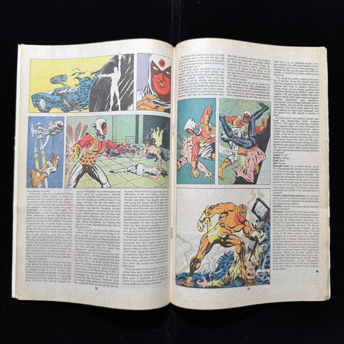 Official Handbook Of The Marvel Universe 17 - Copper Age Marvel Comics 1987