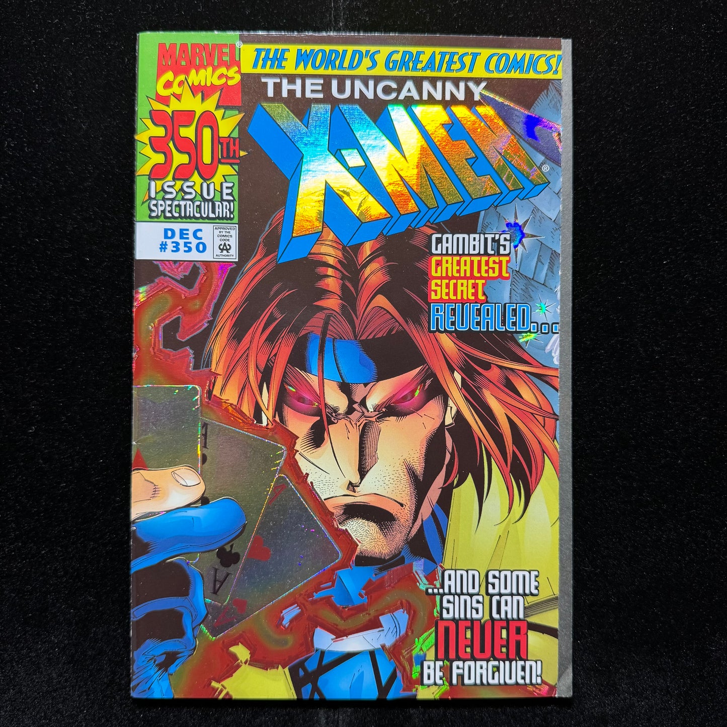 Uncanny X-Men 350 - Holofoil Edition- Modern Age Marvel Comics 1997