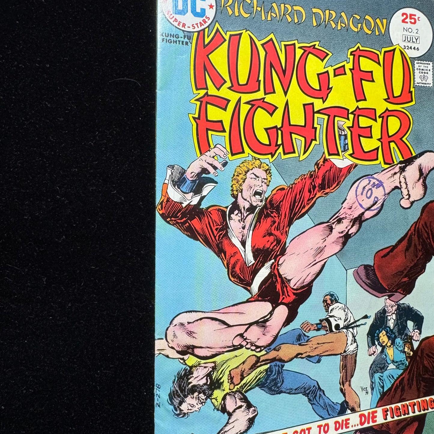 Richard Dragon’s Kung-Fu Fighter 2 - Bronze Age Dc Comics 1975