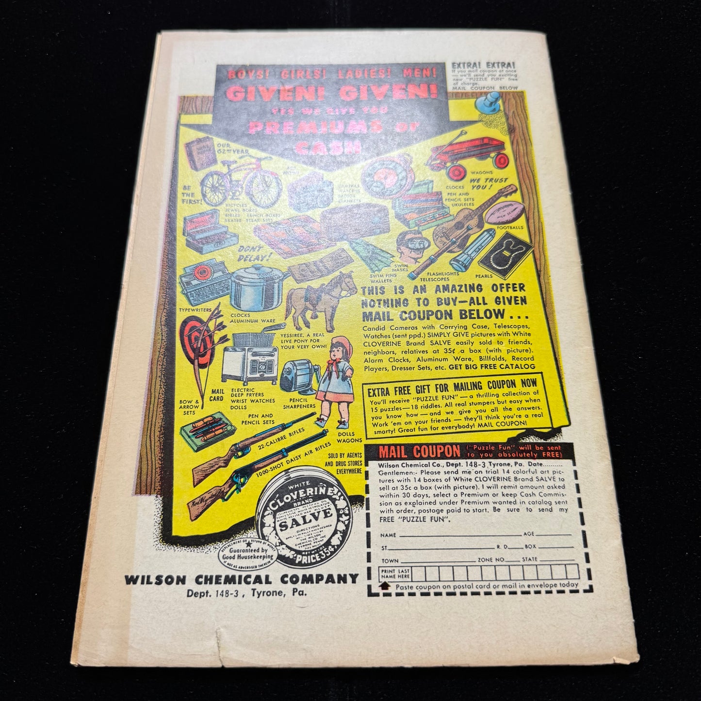 Marvel Tales 154 - Severin Cover - Early Silver Age Marvel/ Atlas Comics 1957