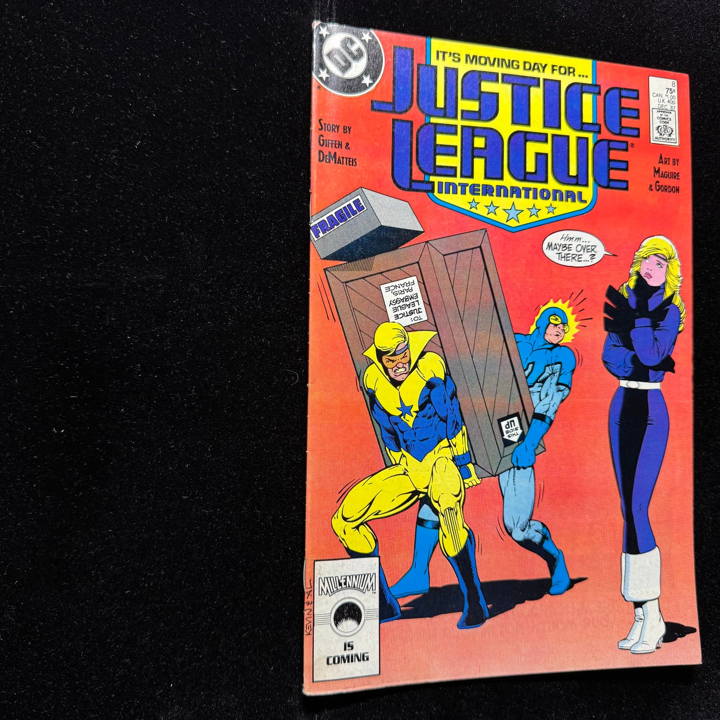 Justice League International 8 - Copper Age Dc Comics 1987