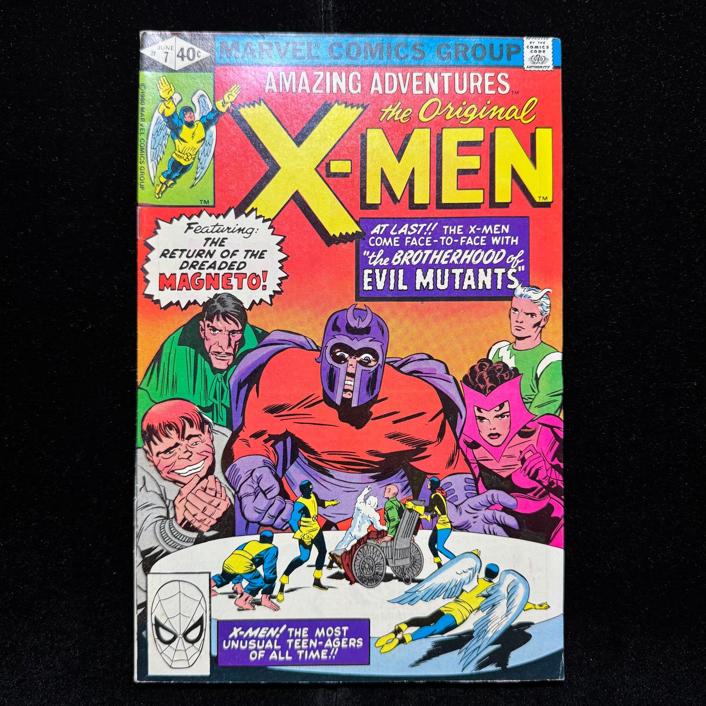 Amazing Adventures 7 - Reprints X-Men 4 - Bronze Age Marvel Comics 1980