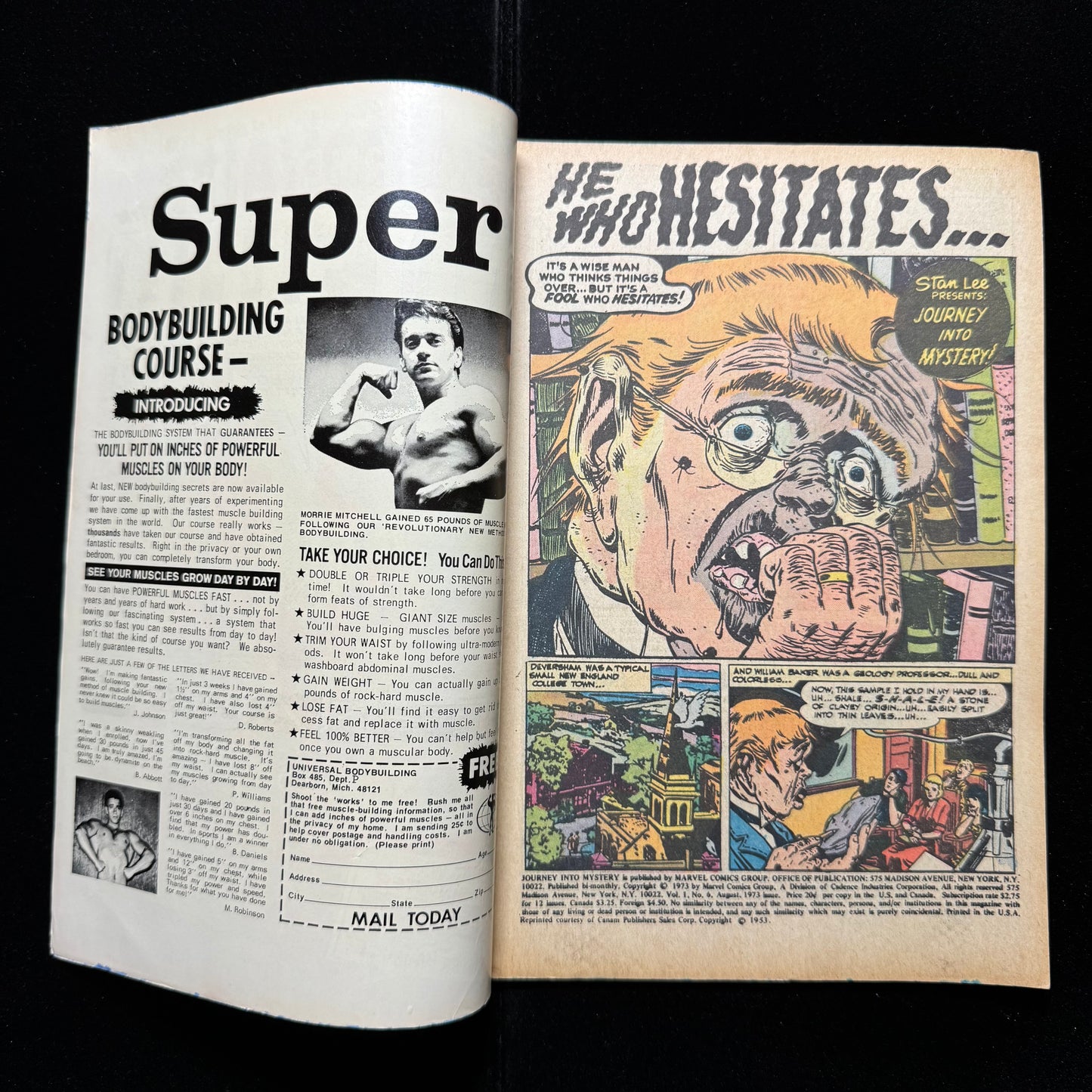 Journey Into Mystery 6 -  Bronze Age Marvel Comics 1973