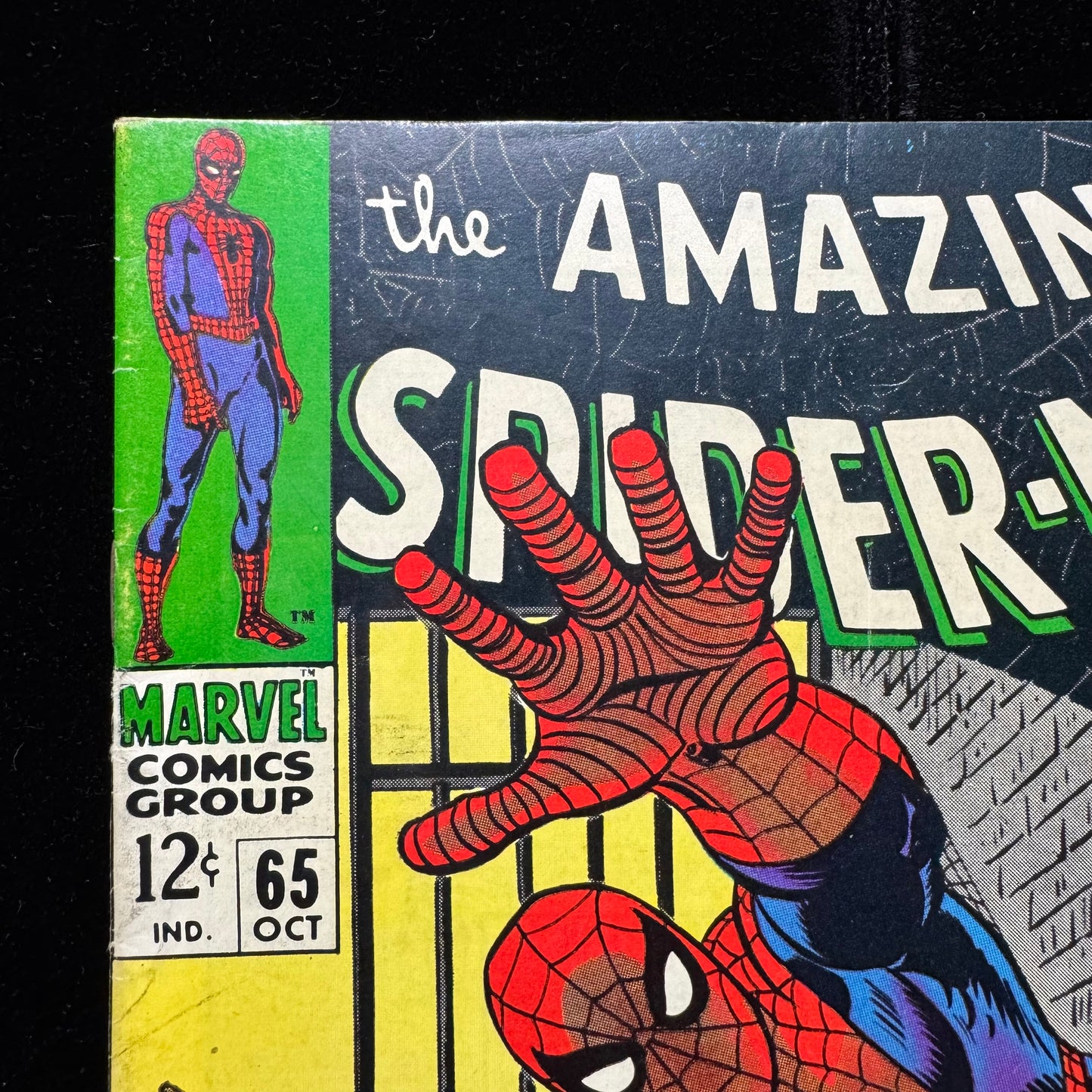 Amazing Spider-Man 65 - Stunning Romita Sr Cover - Silver Age Marvel Comics 1965