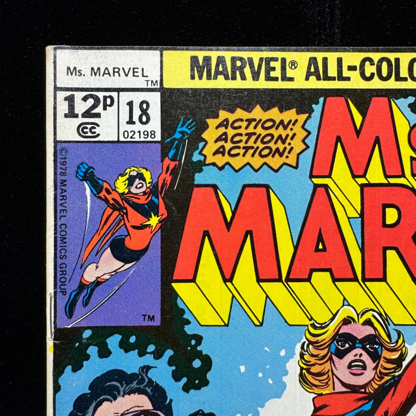 Ms Marvel 18 - 1st Full Appearance Of Mystique - Bronze Age Marvel Comics 1978