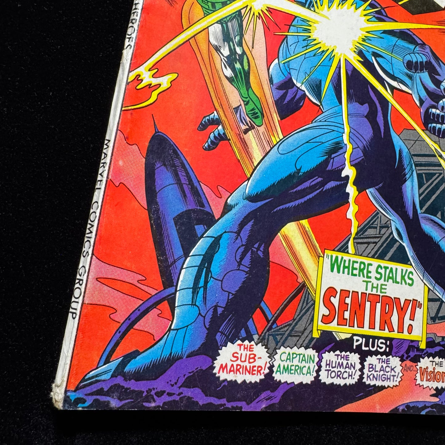 Marvel Super-Heroes 13 - 1st App Carol Danvers - Silver Age Marvel Comics 1968