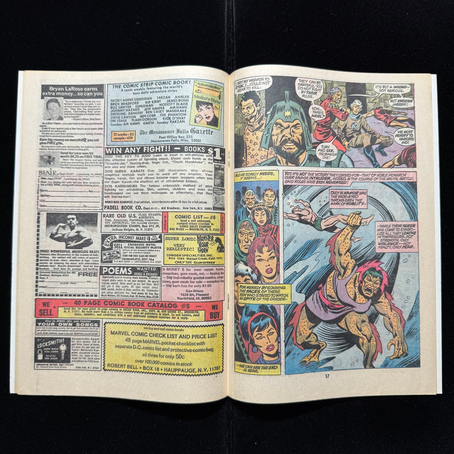 Sub-Mariner 65 - Bronze Age Marvel Comics 1973