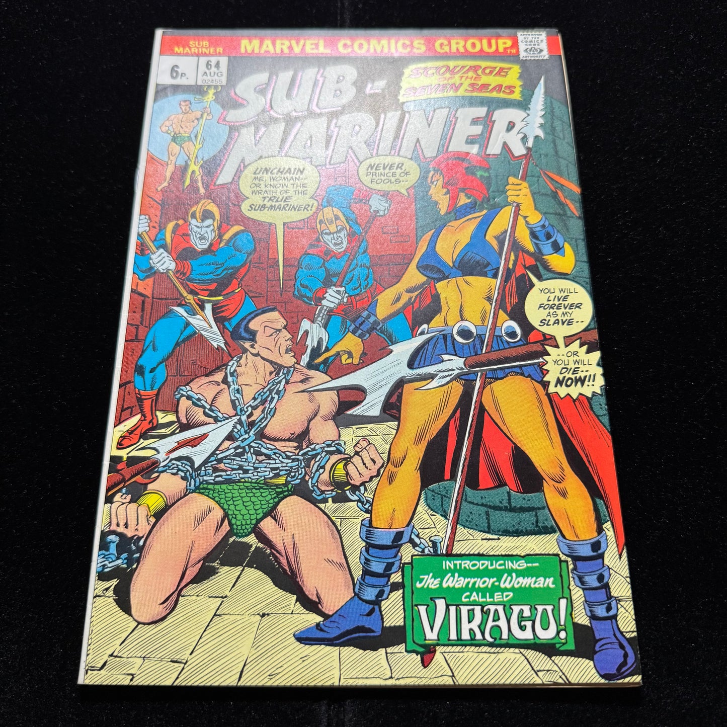 Sub Mariner 64 - Bronze Age Marvel Comics 1973