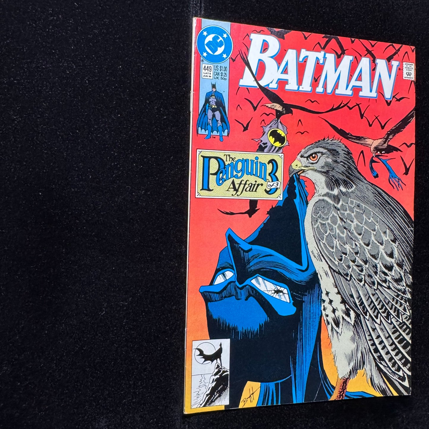 Batman 449 - Copper Age Dc Comics 1990
