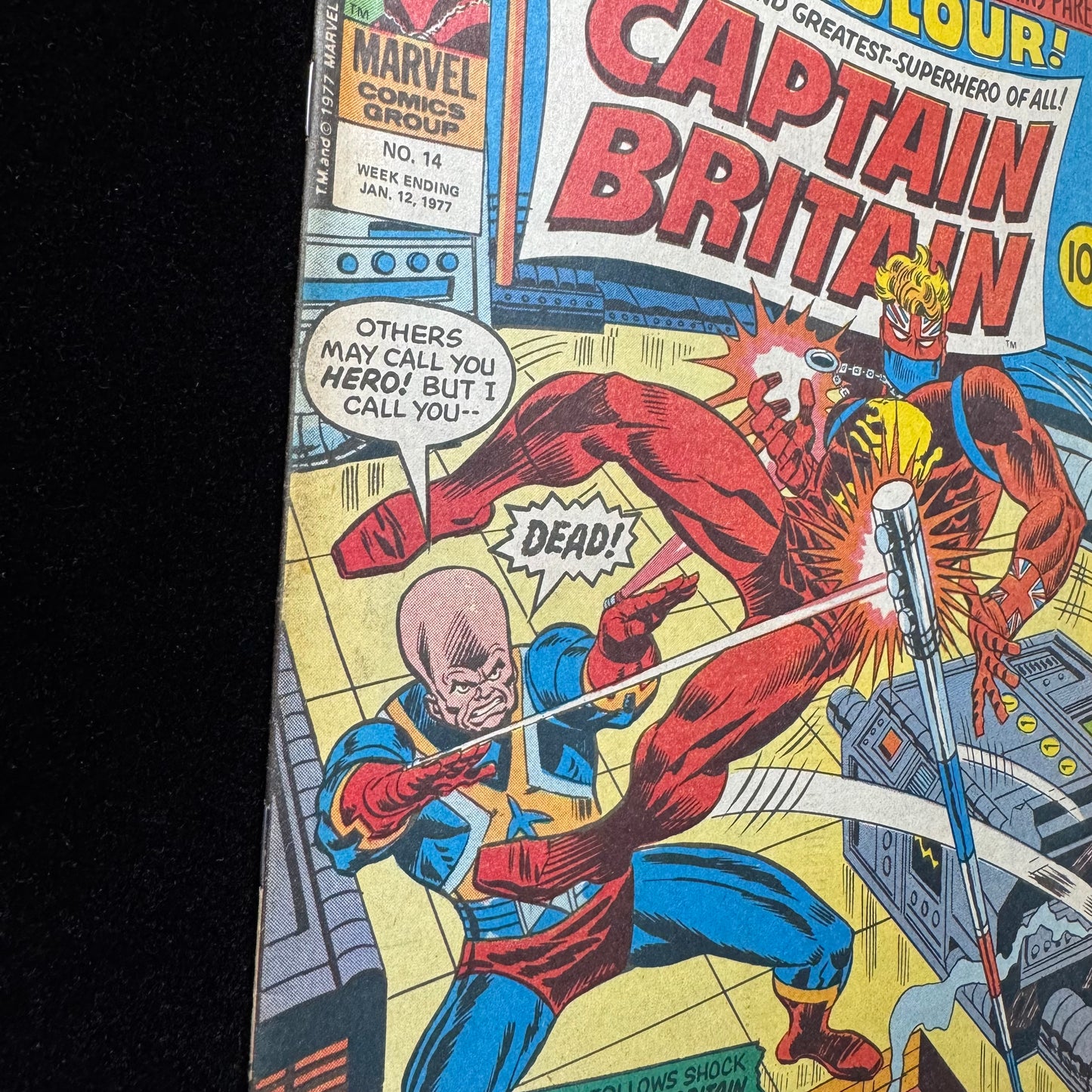 Captain Britain 14 - Bronze Age Marvel Comics 1977