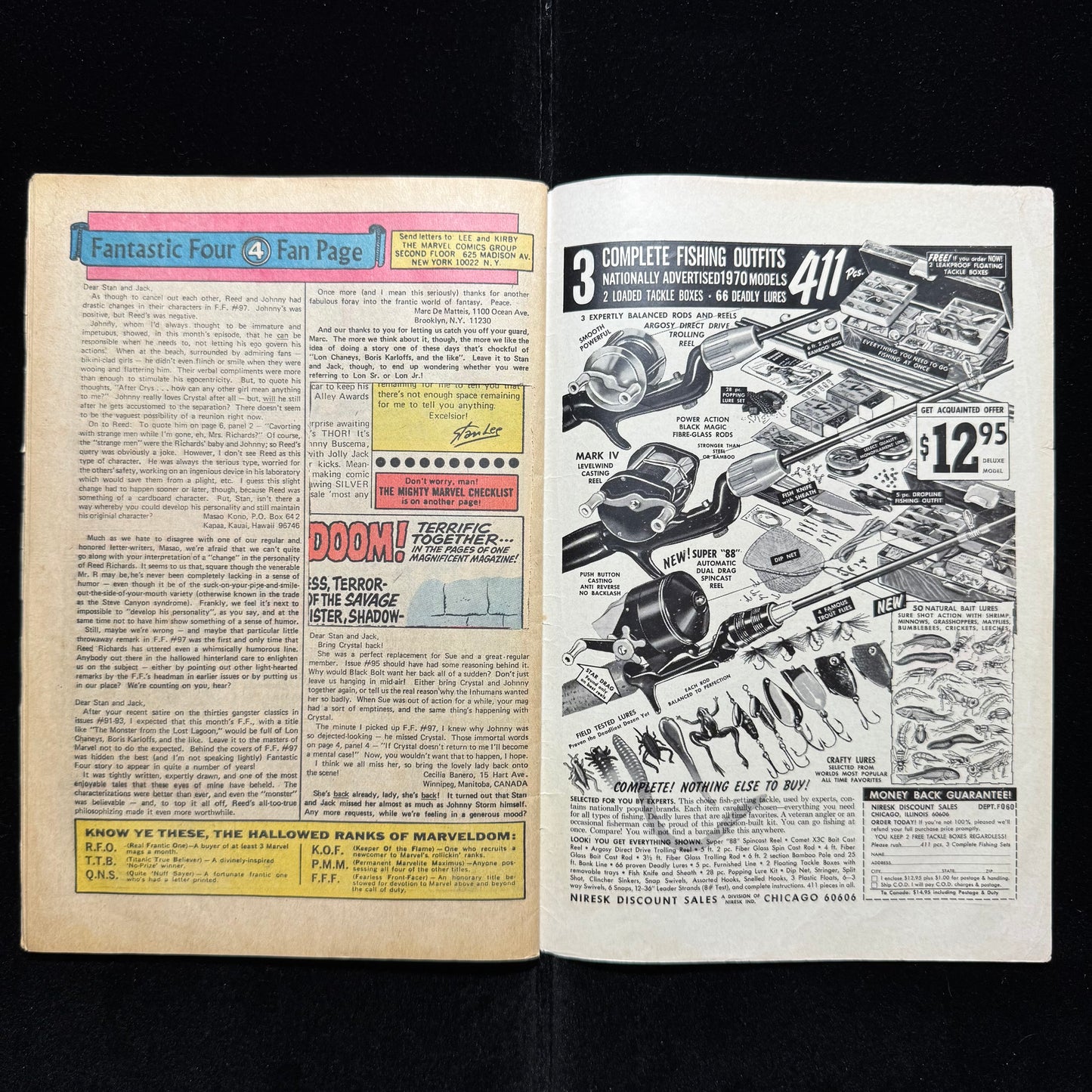 Fantastic Four 101 - Bronze Age Marvel Comics 1970