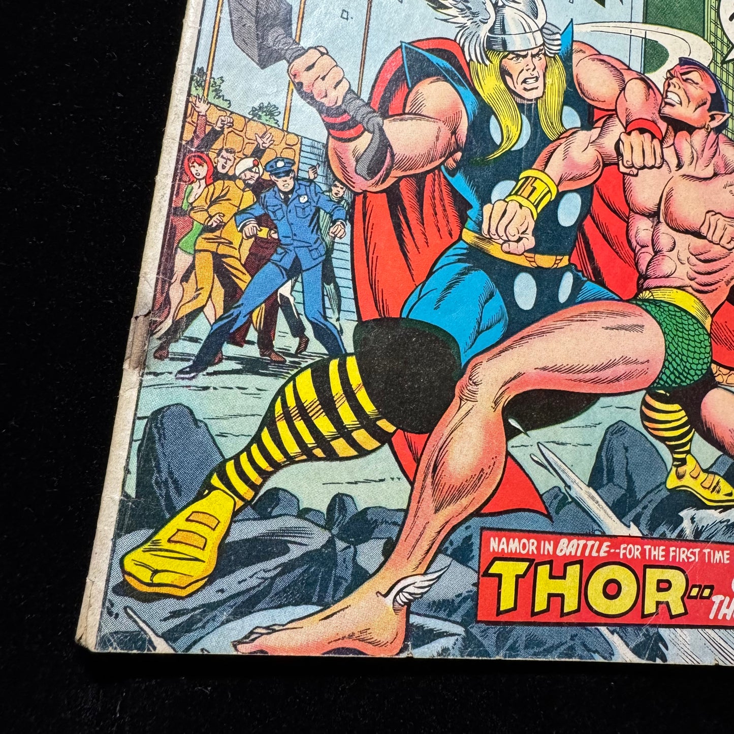 Sub-Mariner 59 - Battle Of Sub-Mariner Vs Thor - Bronze Age Marvel Comics 1973