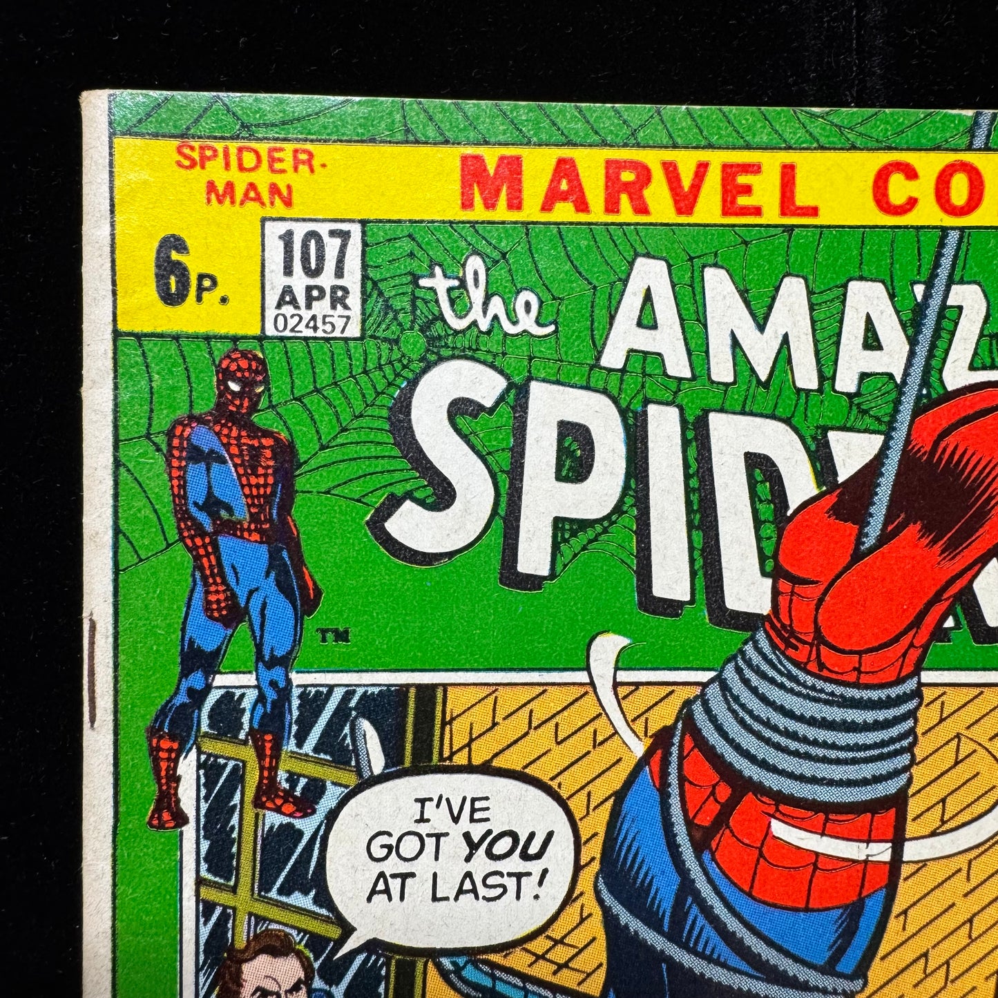 Amazing Spider-Man 107 - Bronze Age Marvel Comics 1972