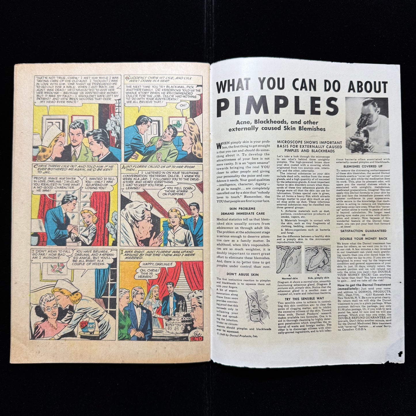 Love At First Sight 4 - Scarce Golden Age Romance Ace Comics 1950