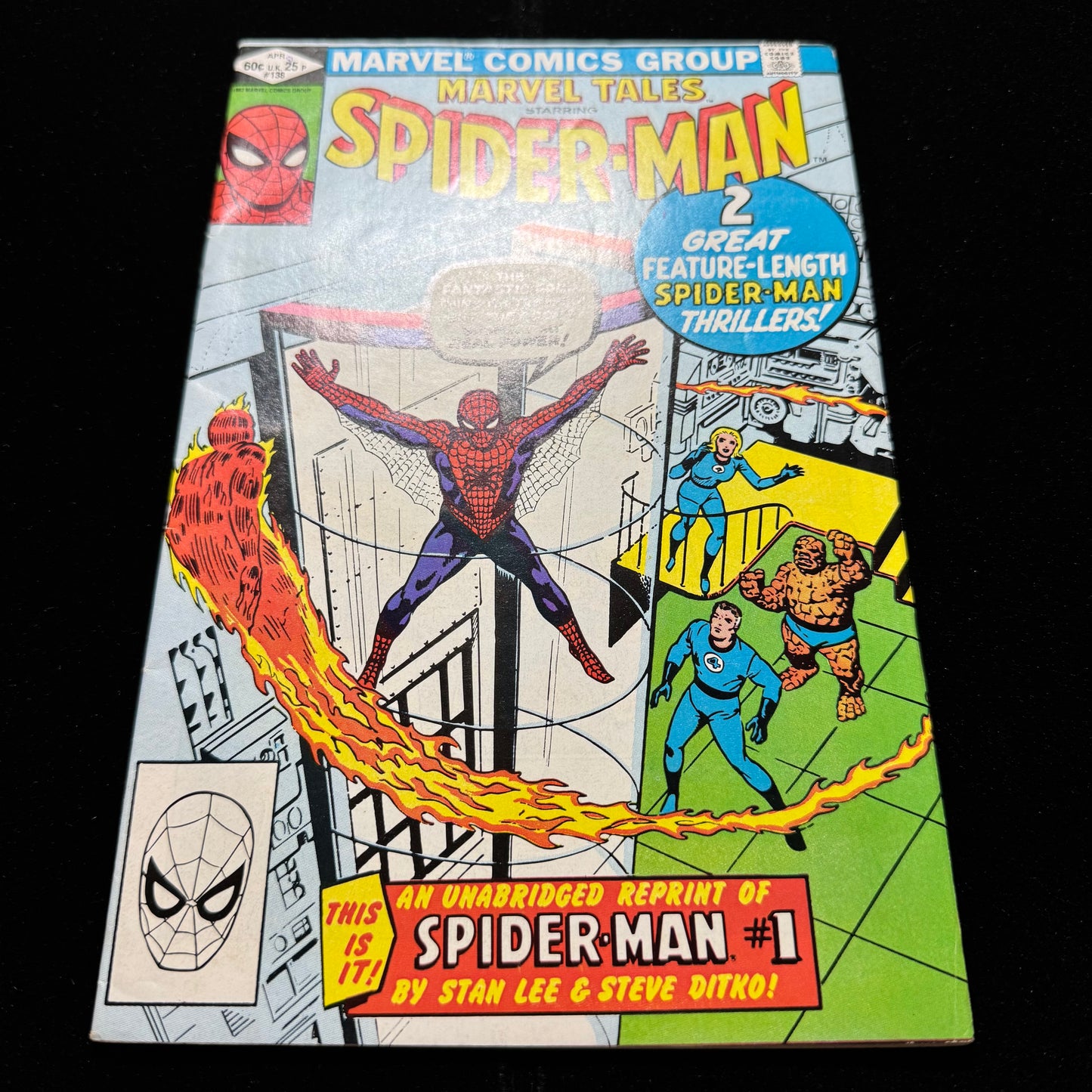 Marvel Tales 138 - Reprints Amazing Spider-Man 1 - Bronze Age Marvel Comics 1982