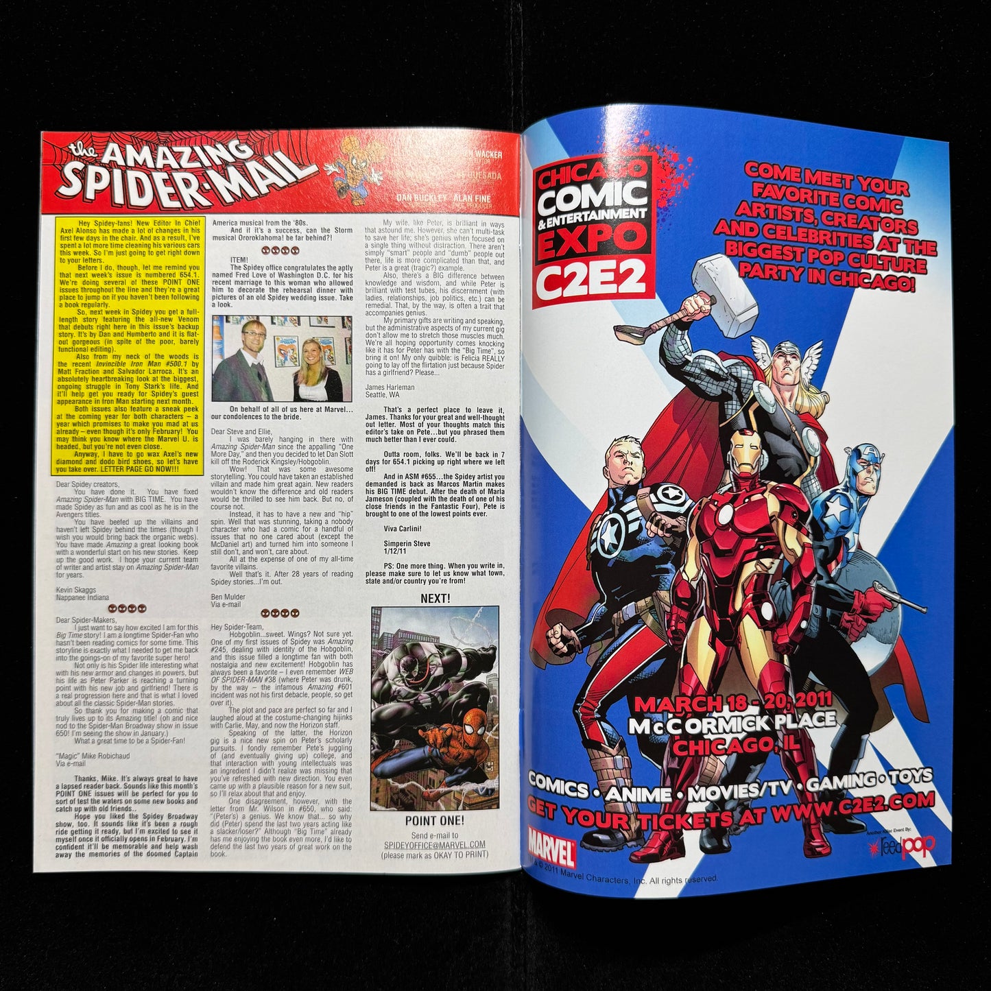 Amazing Spider-Man 654 - Flash Thompson Bonds With Symbiote - Modern Age 2011