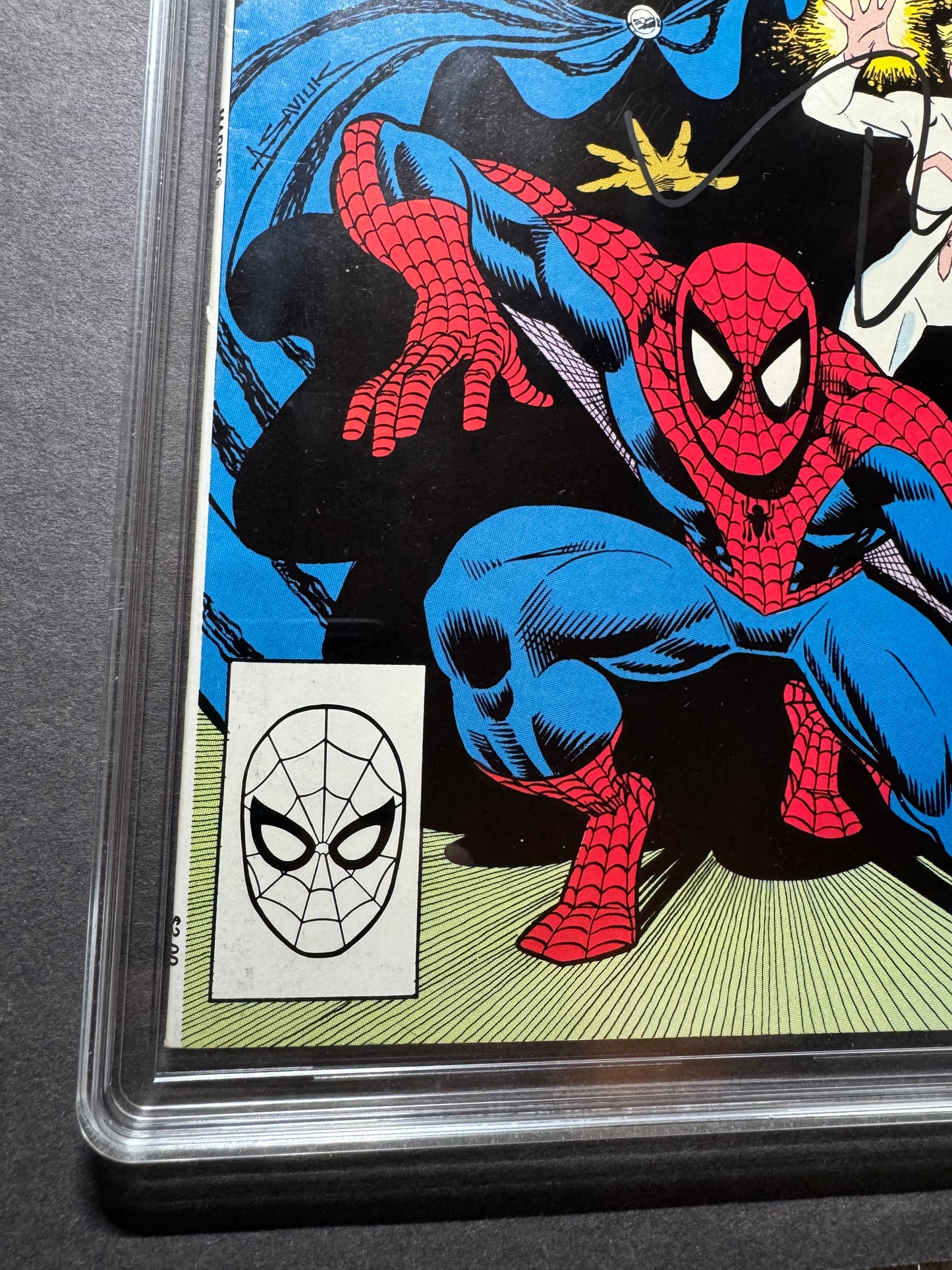 Spectacular Spider-Man Annual 9/ Signed By Tobey Maguire/ Graded And Certified