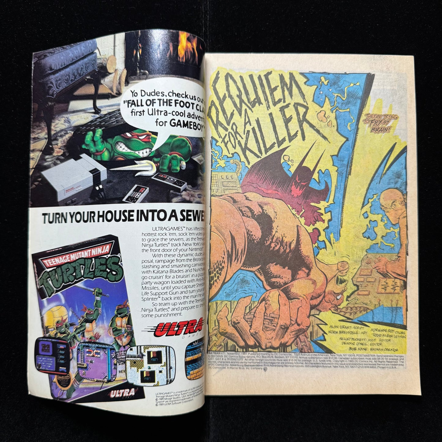 Batman 471 - Copper Age Dc Comics 1991