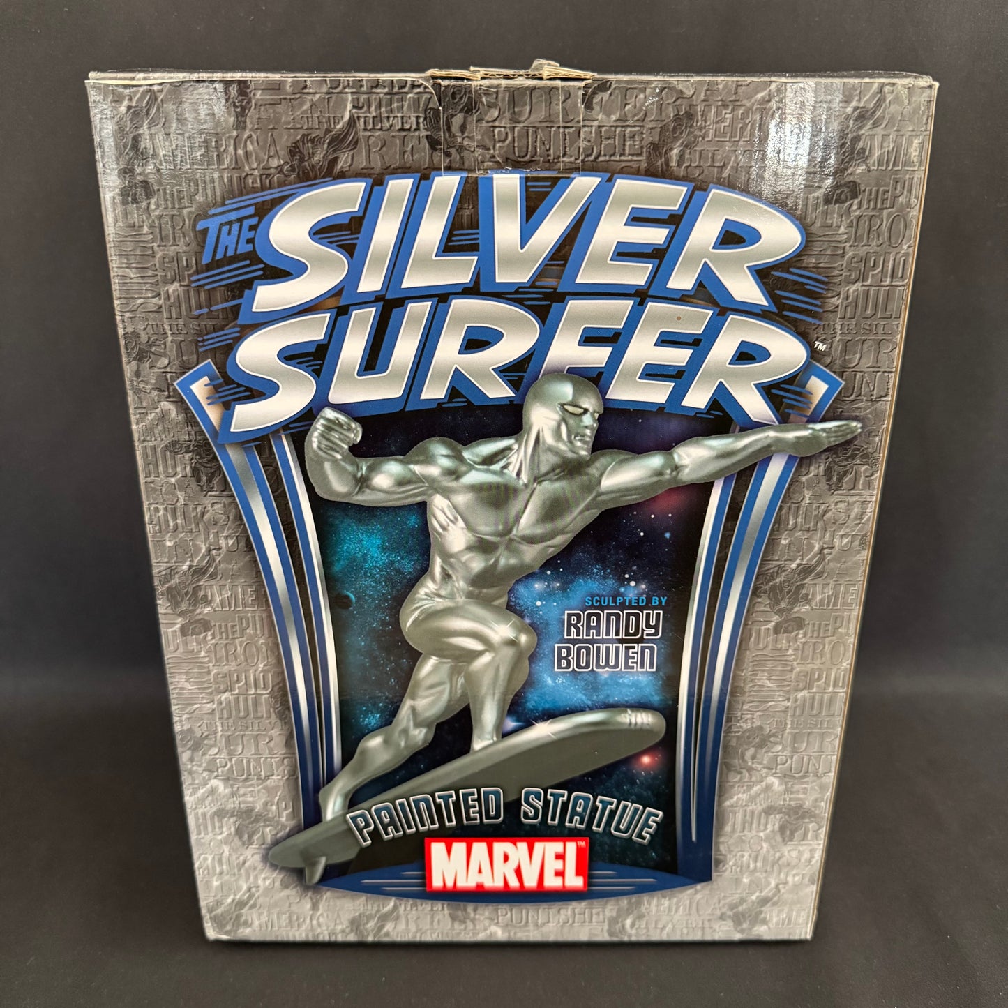 Silver Surfer 12” Statue By Bowen Designs - Limited Edition 577/2200 Boxed 2008