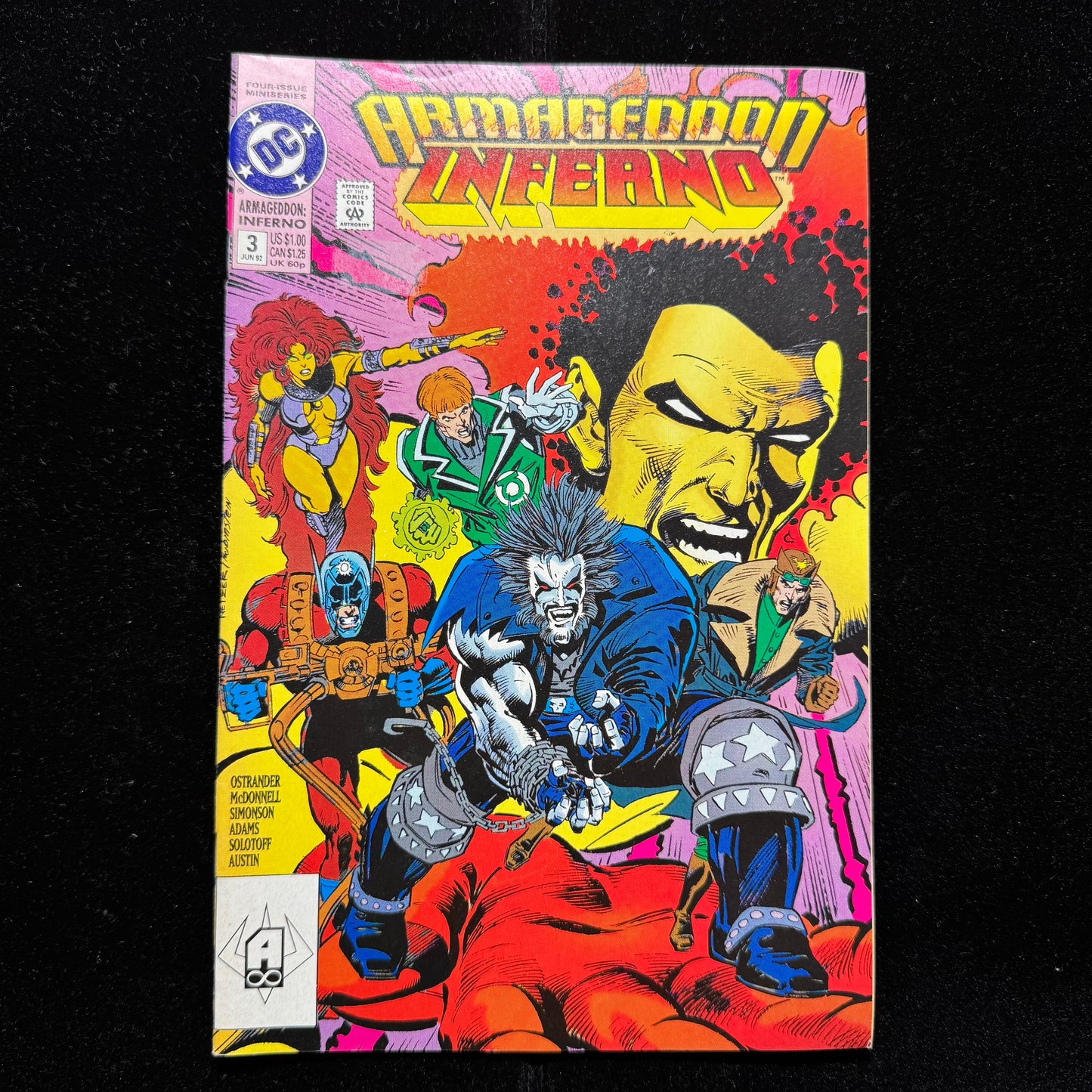 Armageddon Inferno 1-4 - Complete Set - Modern Age Dc Comics 1992