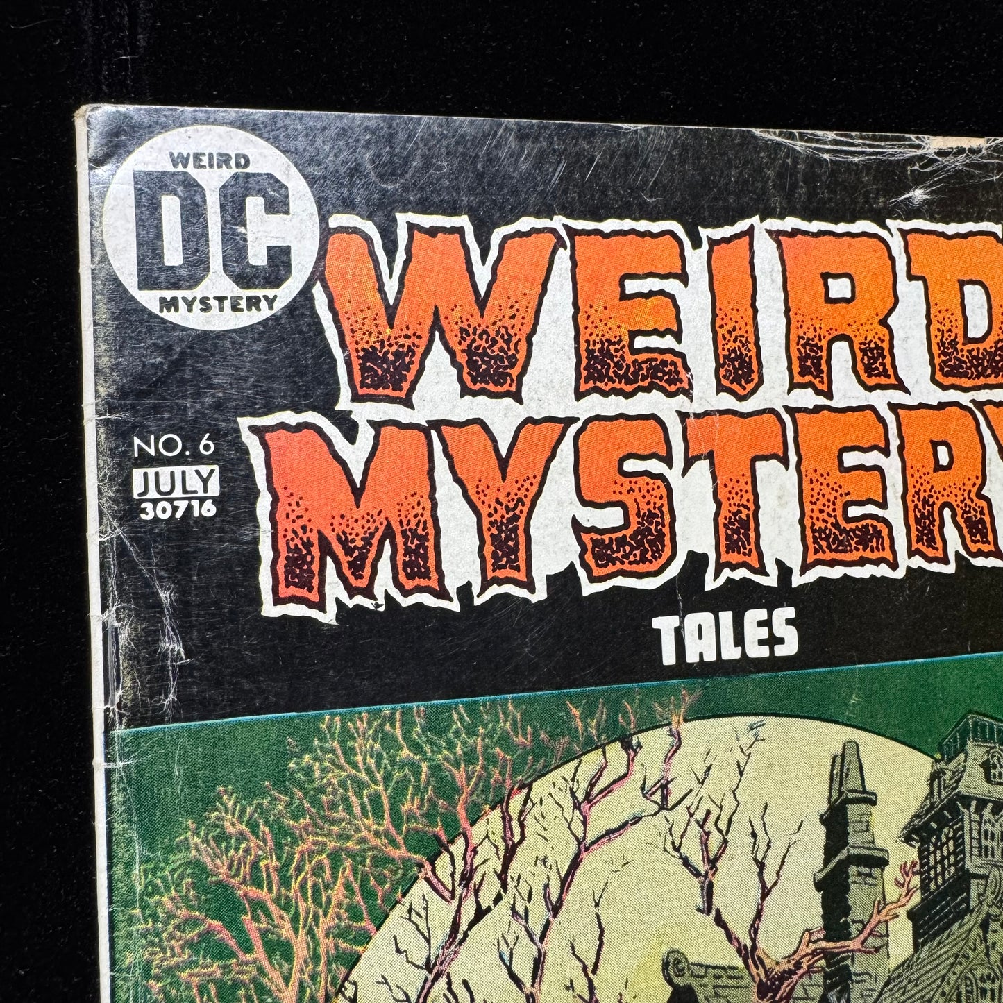 Weird Mystery Tales 6 - Mark Jewelers Insert - Horror/ Bronze Age Dc Comics 1973