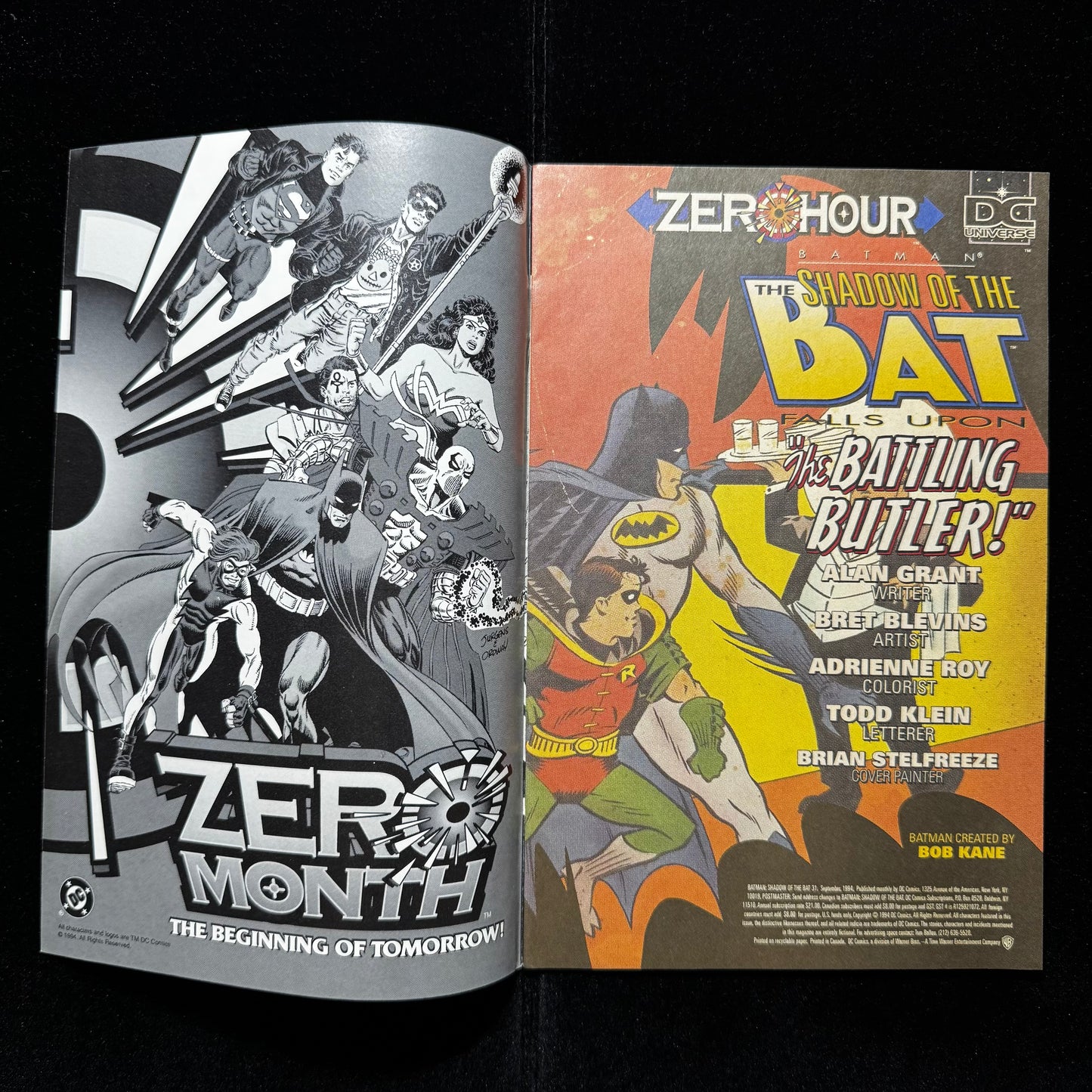 Batman: Shadow Of The Bat 31 - Modern Age Dc Comics 1994