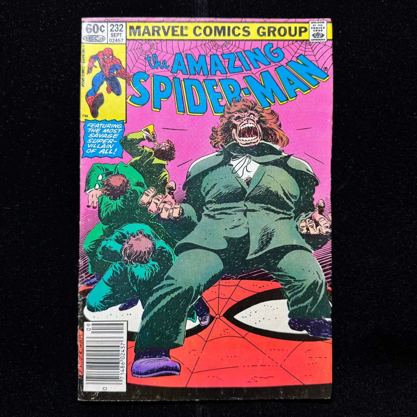 Amazing Spider-Man 232 - Newsstand Edition - Bronze Age Marvel Comics 1982