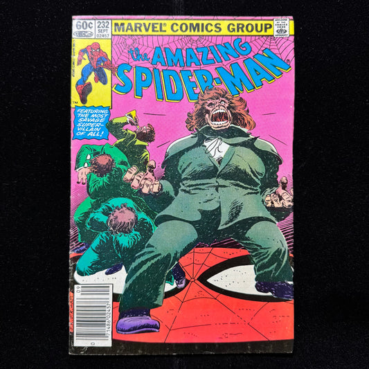 Amazing Spider-Man 232 - Newsstand Edition - Bronze Age Marvel Comics 1982