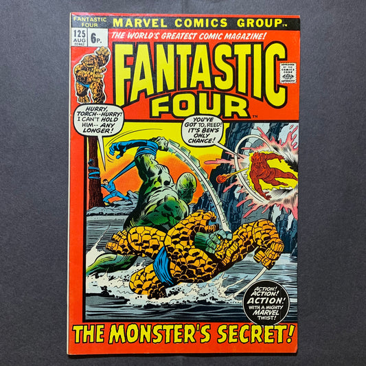 Fantastic four 125/ Bronze Age Marvel comics 1972