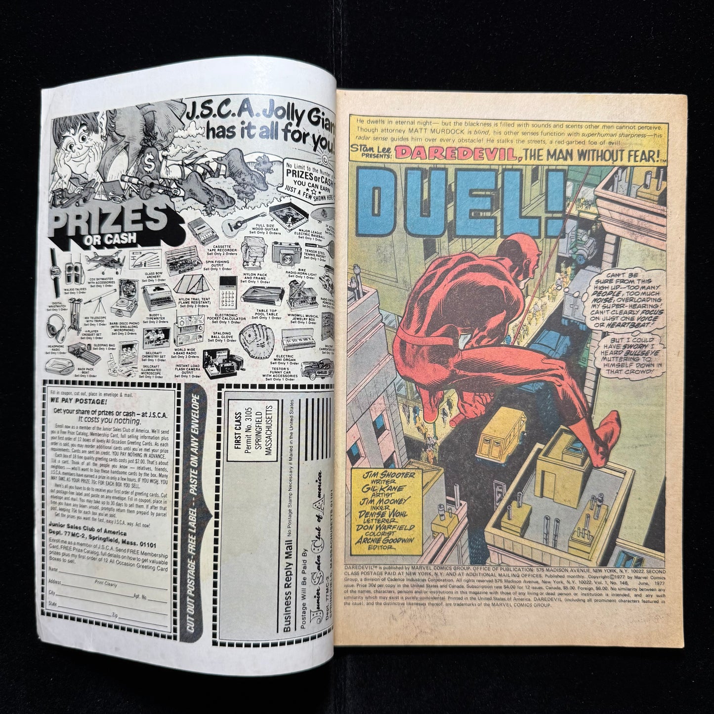 Daredevil 146 - Bronze Age Marvel Comics 1977