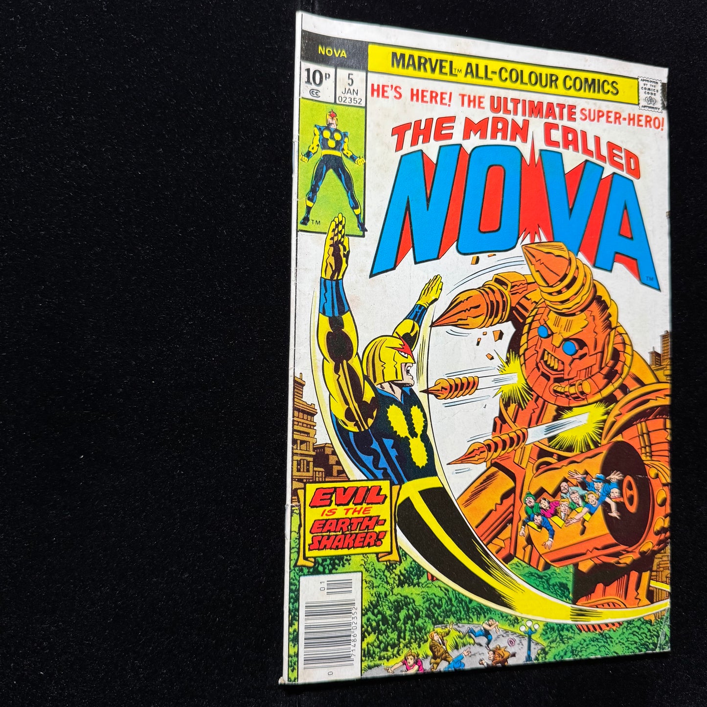 Nova 5 - Bronze Age Marvel Comics 1977
