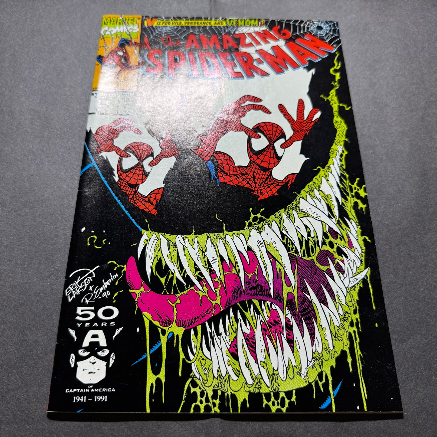 Amazing Spider-Man 346/ Copper Age Marvel Comics 1991