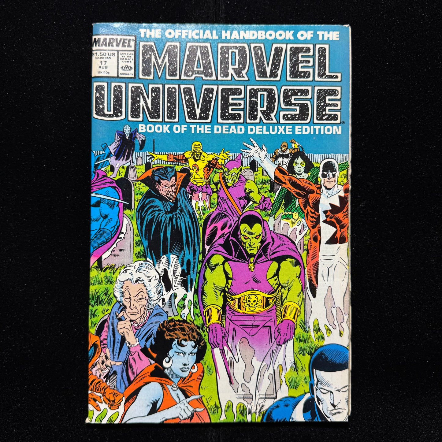 Official Handbook Of The Marvel Universe 17 - Copper Age Marvel Comics 1987